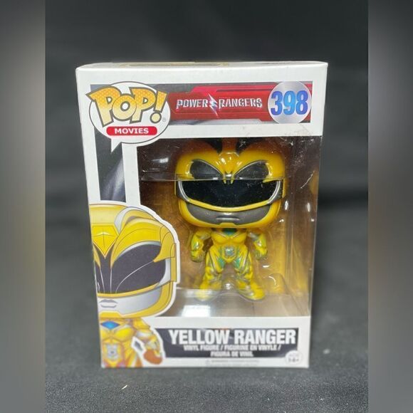 NEW Pop! Movies: Power Rangers - Yellow Ranger FUNKO #398 - Picture 1 of 6